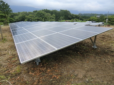 富士宮市井出　太陽光発電所