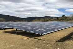 大津市大石淀町　太陽光発電所