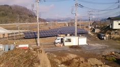 佐野市多田町　太陽光発電所
