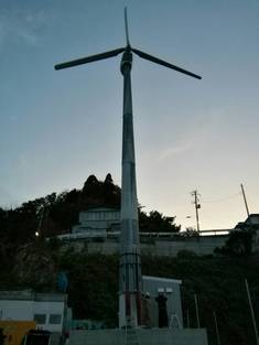 小泊小型風力発電所