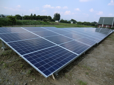 前橋市粕川　太陽光発電所
