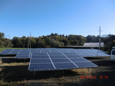 匝瑳市今泉　太陽光発電